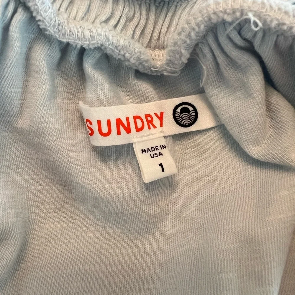 Sundry Sun Kissed Off the Shoulders Ruffle Midi dress - Picture 11 of 13